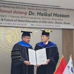 Haikal Hassan Cetak Sejarah, Raih Gelar Profesor Kehormatan dari Silla University